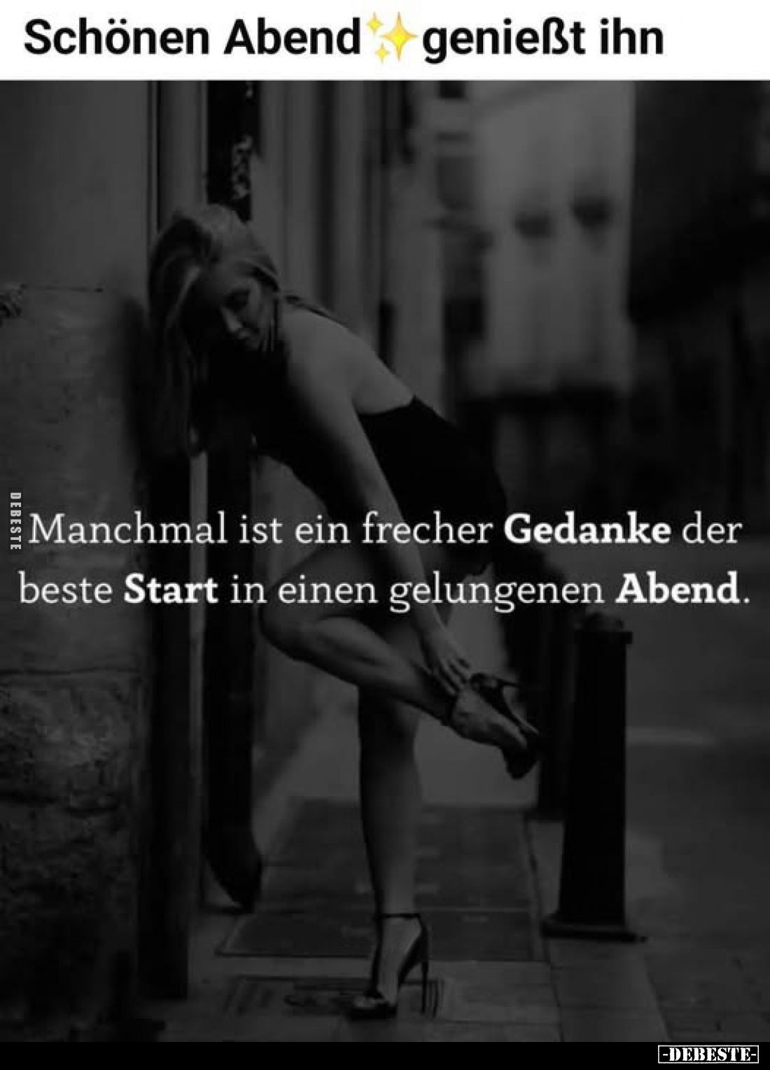 Manchmal ist ein frecher Gedanke der beste Start in einen.. - Lustige Bilder | DEBESTE.de