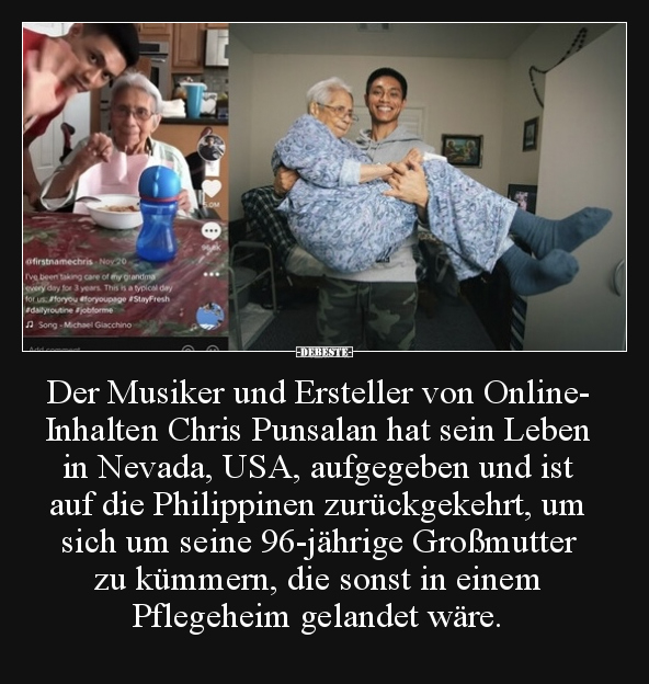 Der Musiker und Ersteller von Online-Inhalten Chris.. - Lustige Bilder | DEBESTE.de