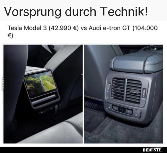 Vorsprung durch Technik!.. - Lustige Bilder | DEBESTE.de
