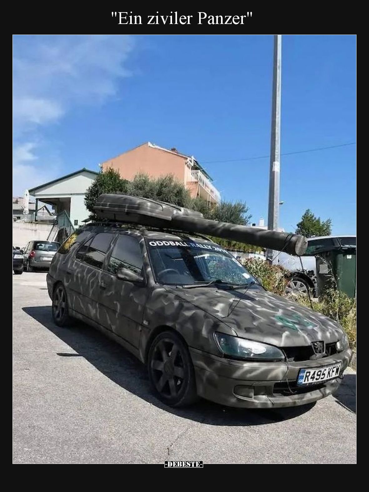 Ein ziviler Panzer