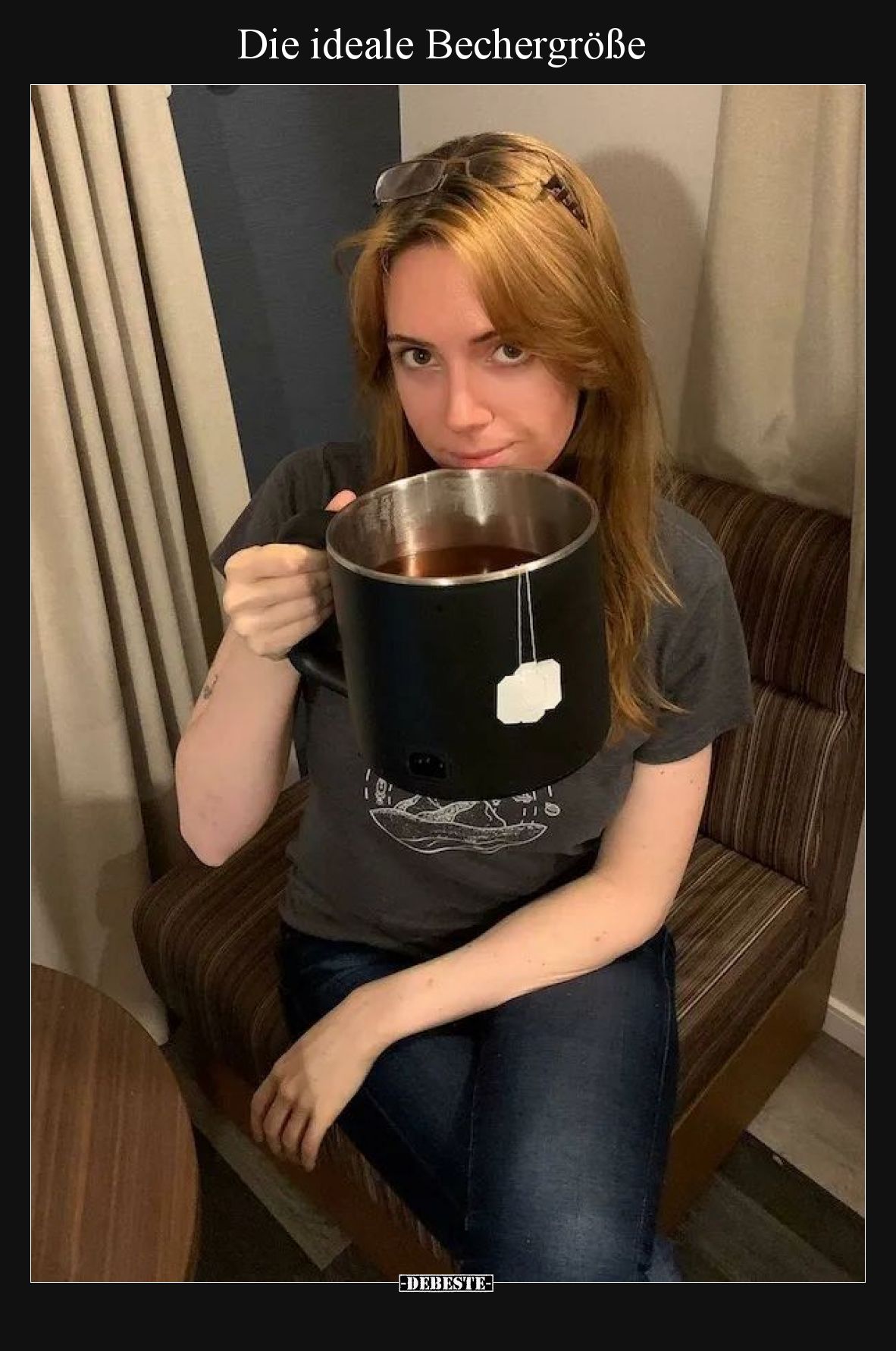 Die ideale Bechergröße