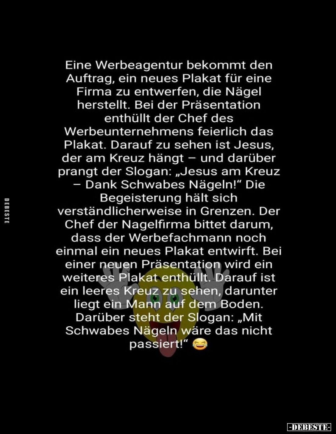 Eine Werbeagentur bekommt den Auftrag, ein neues Plakat für.. - Lustige Bilder | DEBESTE.de