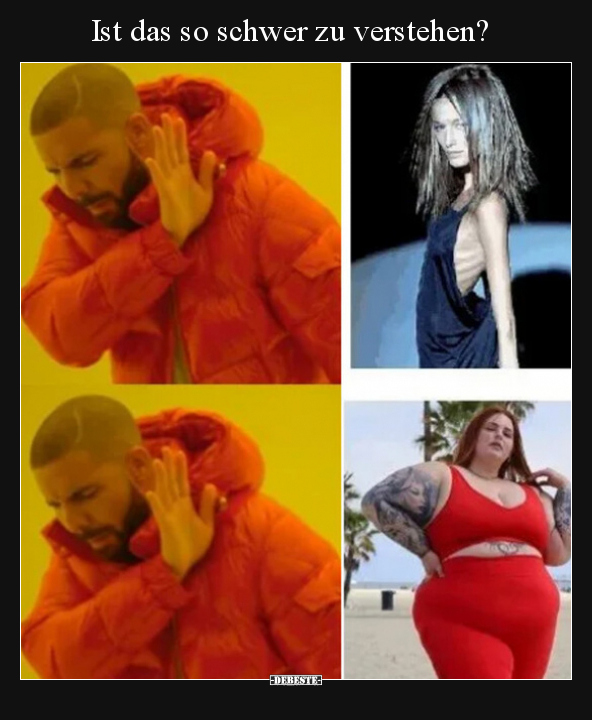 Ist das so schwer zu verstehen?