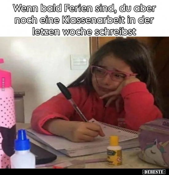 Wenn bald Ferien sind.. - Lustige Bilder | DEBESTE.de