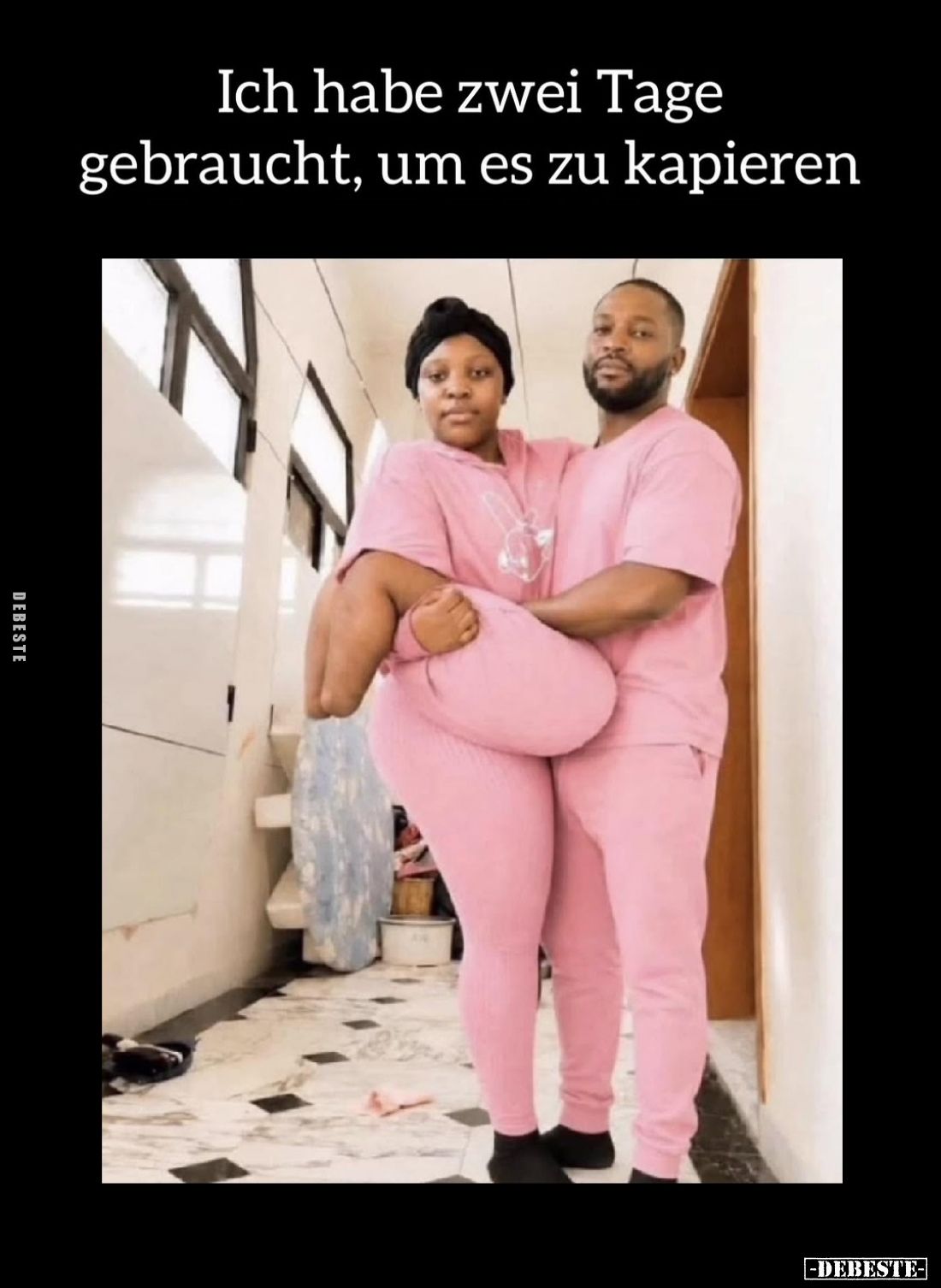 Ich habe zwei Tage gebraucht, um es zu kapieren
