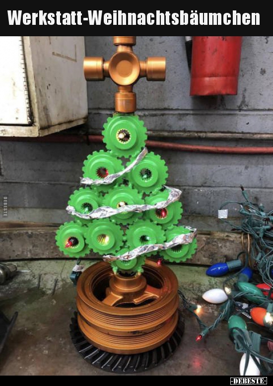 Werkstatt-Weihnachtsbäumchen..