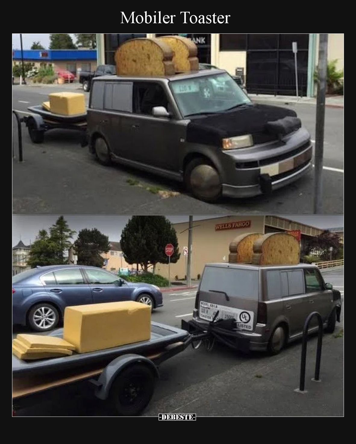 Mobiler Toaster.. - Lustige Bilder | DEBESTE.de