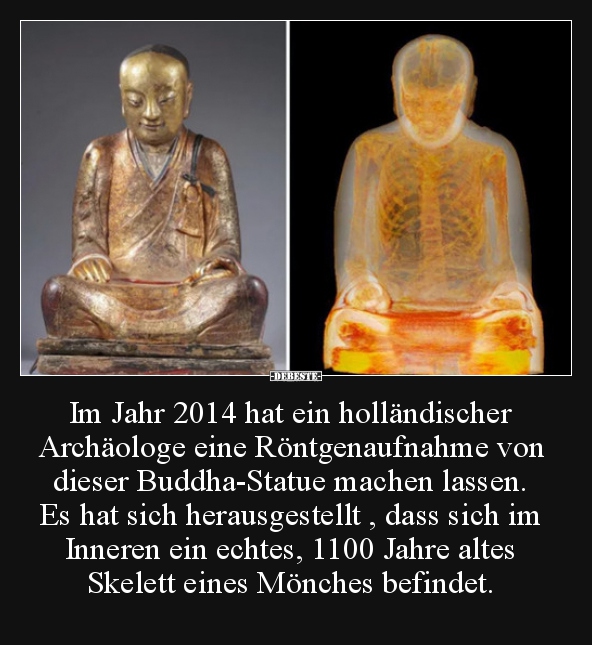 Im Jahr 2014 hat ein holländischer Archäologe eine.. - Lustige Bilder | DEBESTE.de