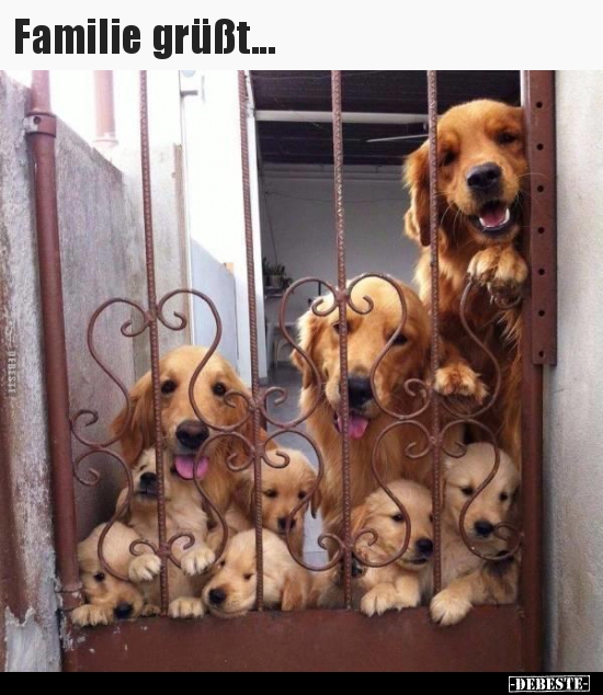 Familie grüßt...