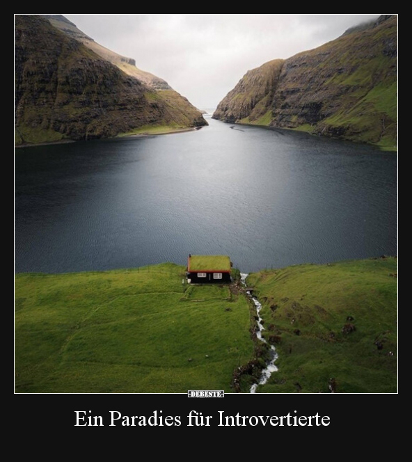 Ein Paradies für Introvertierte.. - Lustige Bilder | DEBESTE.de