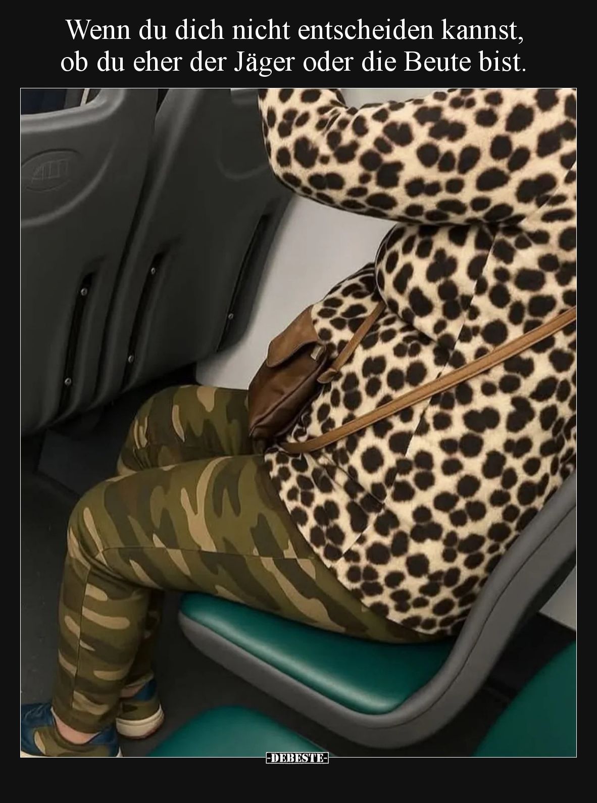 Wenn du dich nicht entscheiden kannst, ob du eher der.. - Lustige Bilder | DEBESTE.de