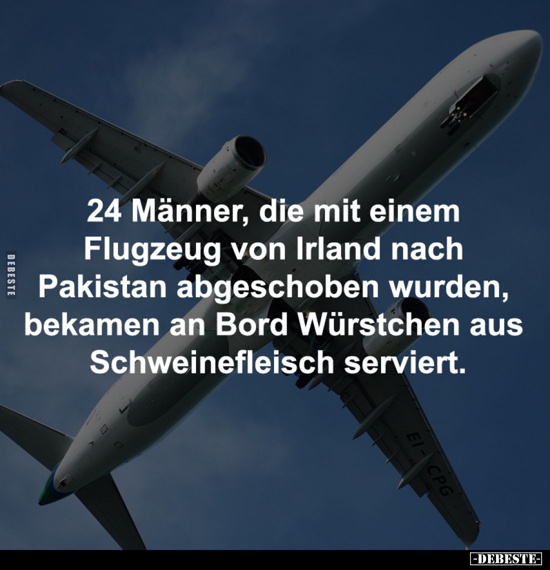 24 Männer, die mit einem Flugzeug... - Lustige Bilder | DEBESTE.de