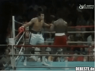 Muhammad Ali weicht 21 Schlägen in 10 Sekunden aus (1977).. - Lustige Bilder | DEBESTE.de