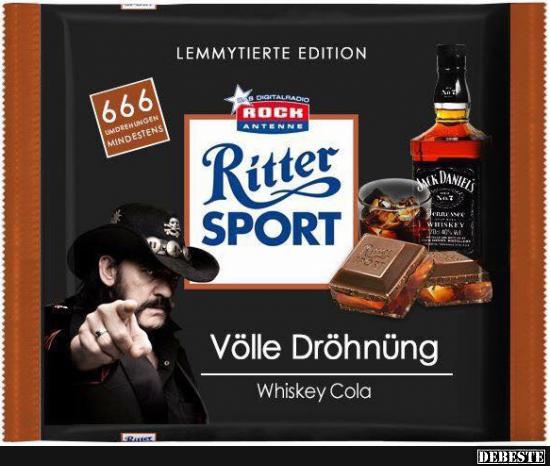 Ritter SPORT - Völle Dröhnüng. - Lustige Bilder | DEBESTE.de