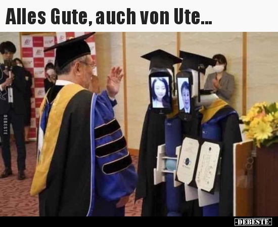 Alles Gute, auch von Ute... - Lustige Bilder | DEBESTE.de