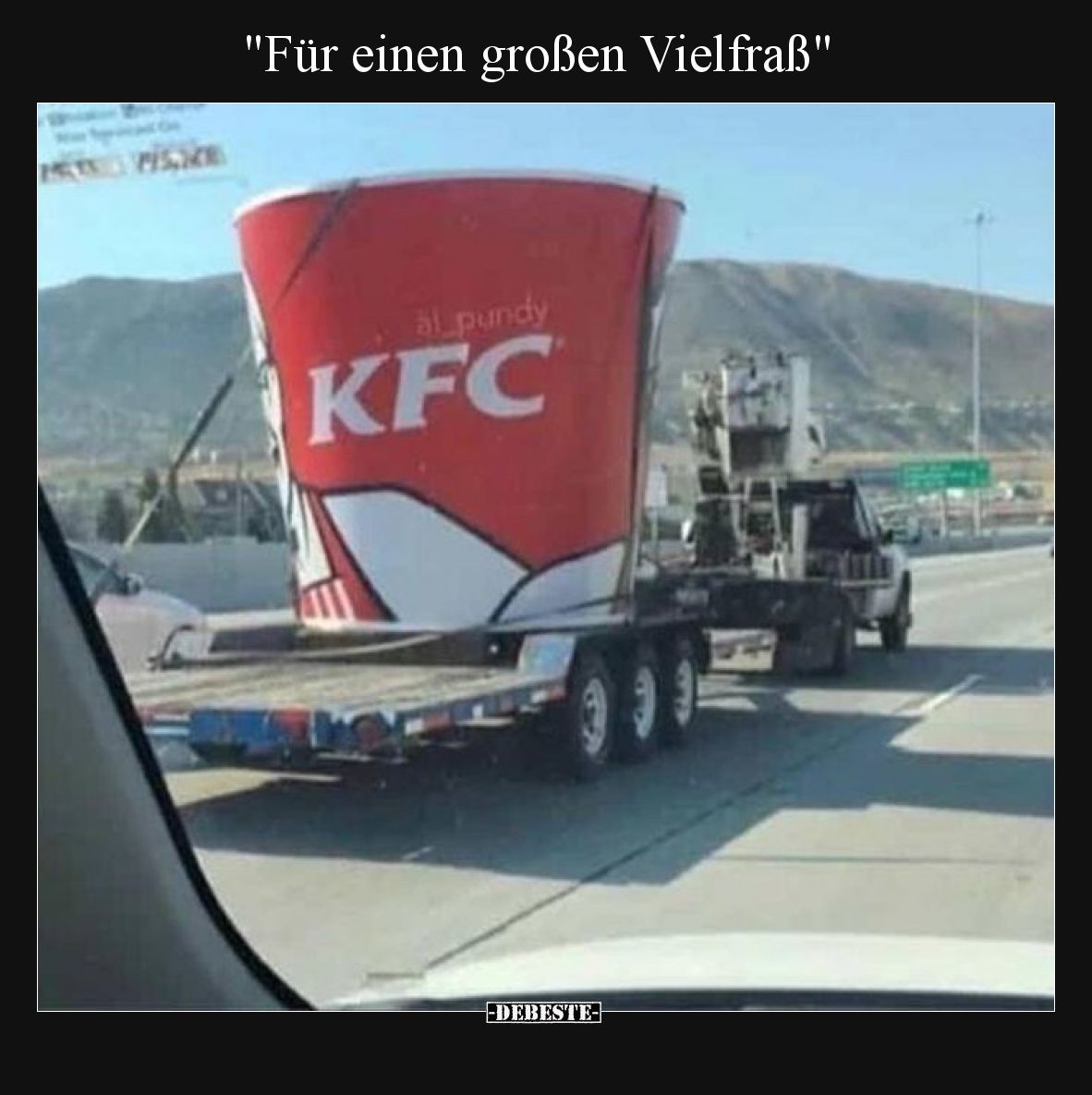 "Für einen großen Vielfraß".. - Lustige Bilder | DEBESTE.de