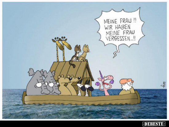 Meine Frau!!! Wir haben meine Frau vergessen...!!..