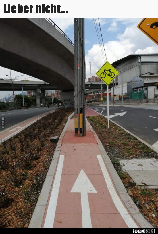 Lieber nicht...