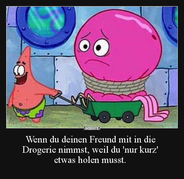 Wenn du deinen Freund mit in die Drogerie nimmst, weil du.. - Lustige Bilder | DEBESTE.de