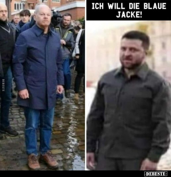 Ich will die blaue Jacke!.. - Lustige Bilder | DEBESTE.de