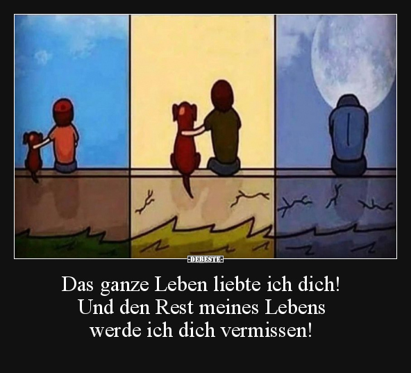 Das ganze Leben liebte ich dich!.. - Lustige Bilder | DEBESTE.de