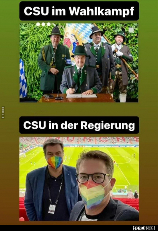 CSU im Wahlkampf.. - Lustige Bilder | DEBESTE.de