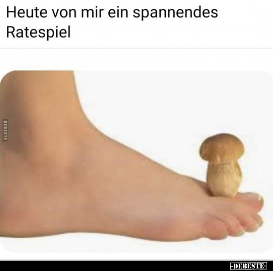 Heute von mir ein spannendes Ratespiel.. - Lustige Bilder | DEBESTE.de