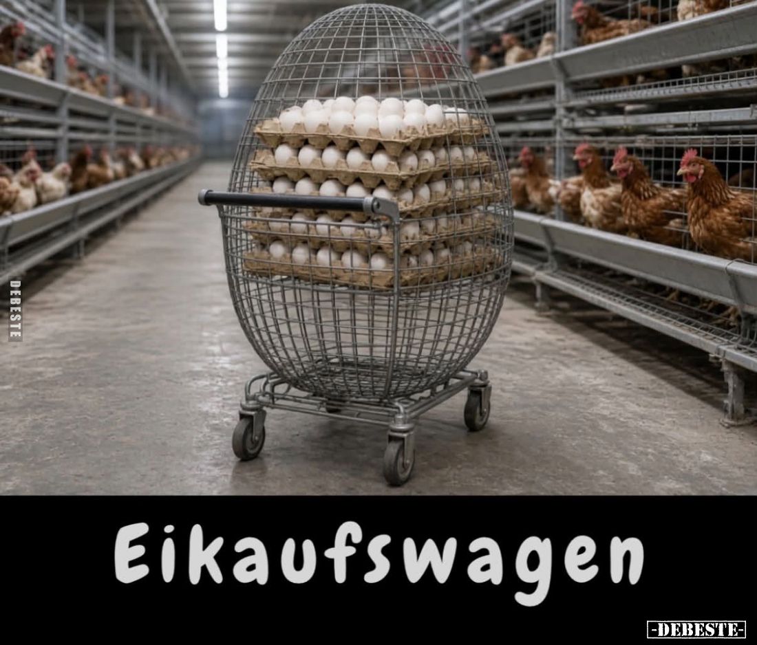 Eikaufswagen.