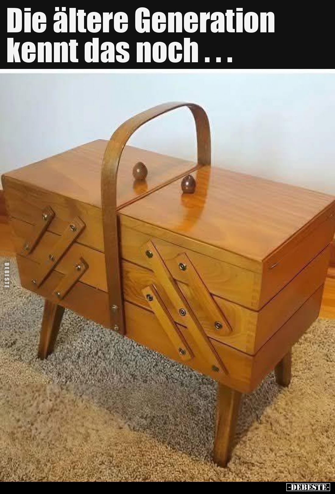 Die ältere Generation kennt das noch.