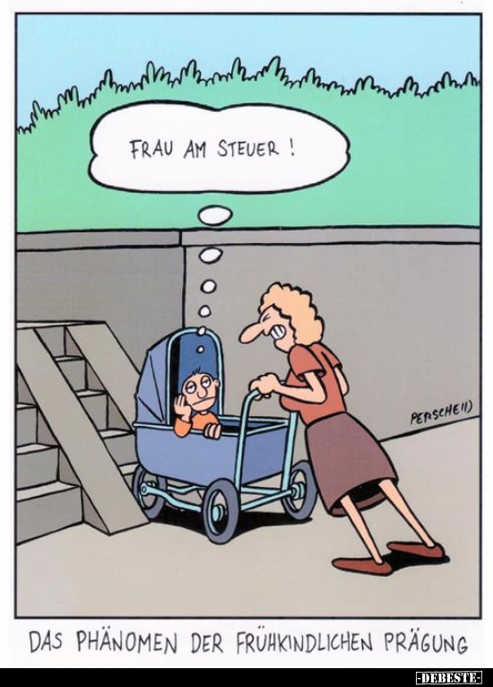 Frau am Steuer!.. - Lustige Bilder | DEBESTE.de