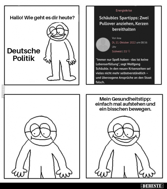 Hallo! Wie geht es dir heute?