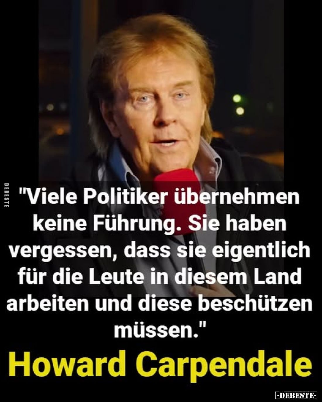 "Viele Politiker übernehmen keine Führung.." - Lustige Bilder | DEBESTE.de