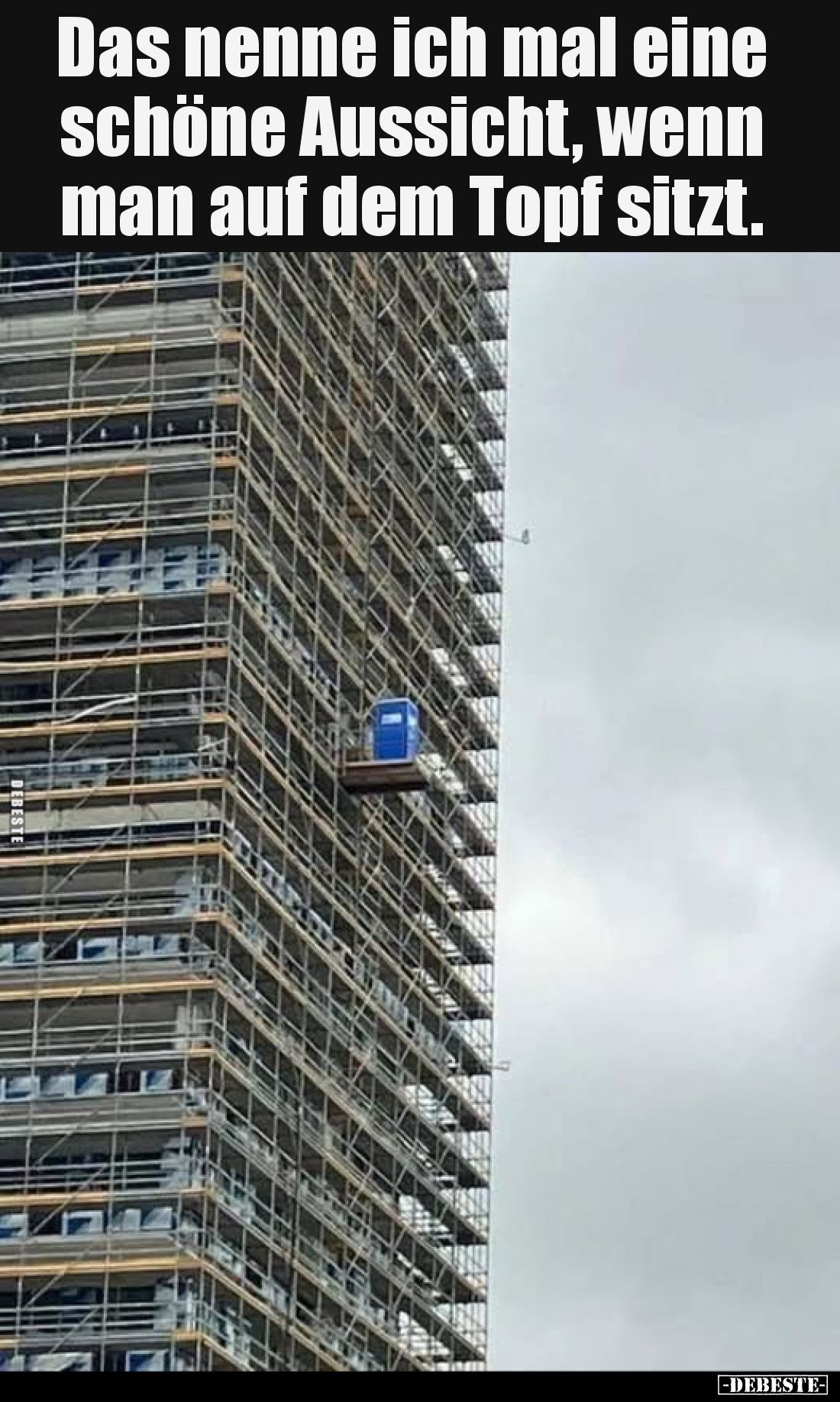 Das nenne ich mal eine schöne Aussicht... - Lustige Bilder | DEBESTE.de