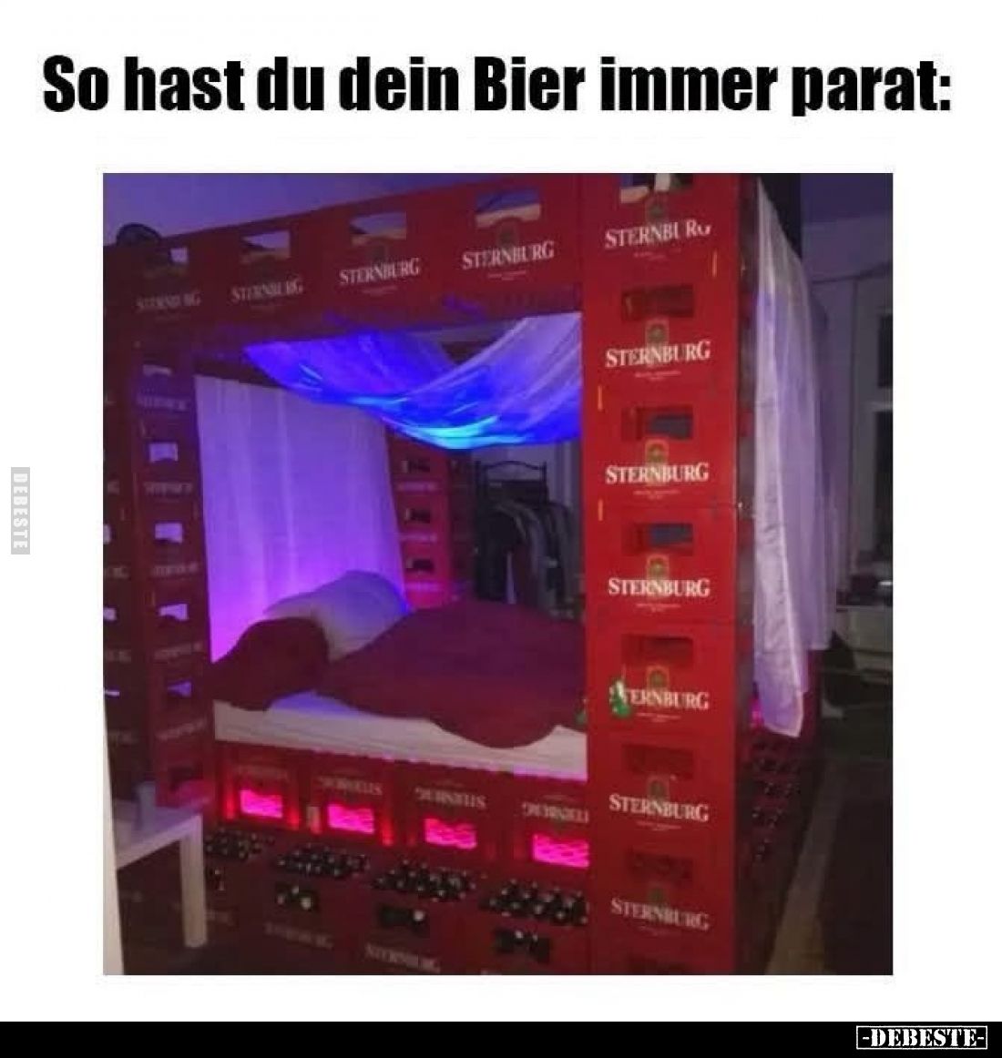 So hast du dein Bier immer parat:
