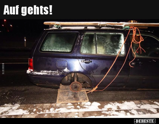 Auf gehts!