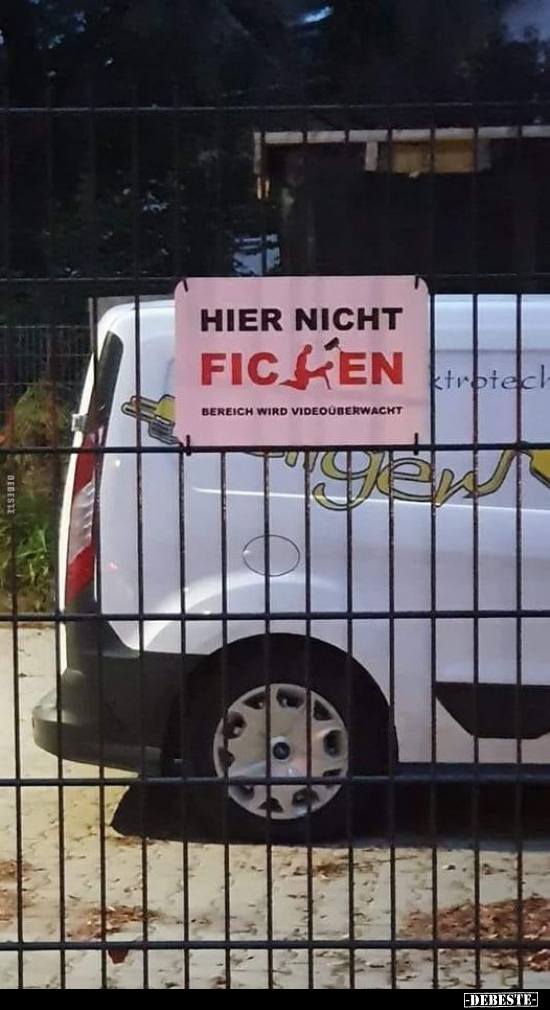 Hier nicht fic*ken