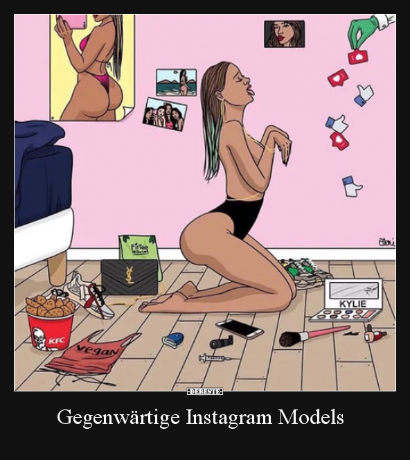 Gegenwärtige Instagram Models.. - Lustige Bilder | DEBESTE.de