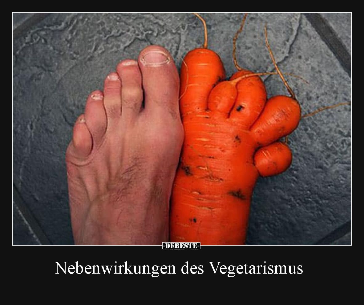 Nebenwirkungen des Vegetarismus