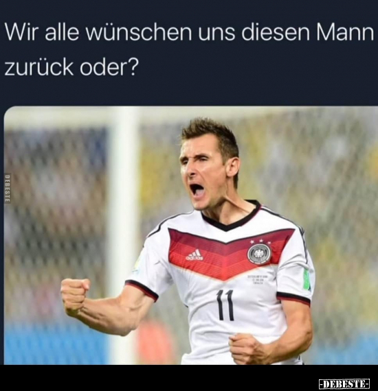 Wir alle wünschen uns diesen Mann zurück oder?..