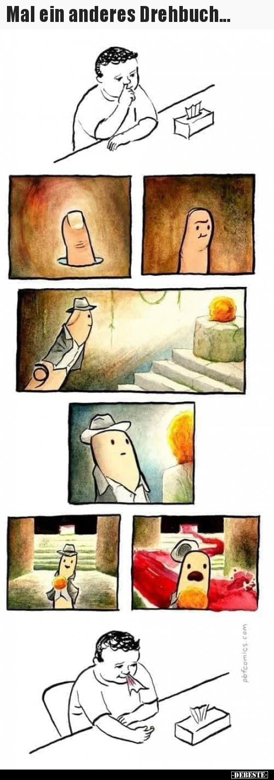Mal ein anderes Drehbuch...