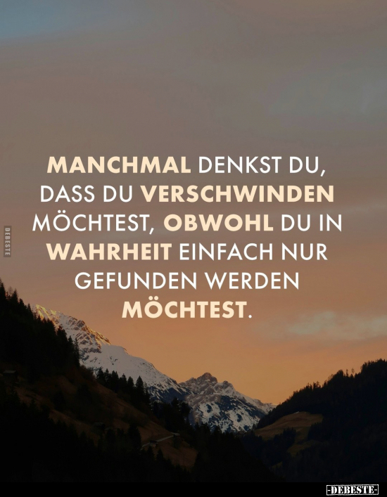 Manchmal denkst du, dass.. - Lustige Bilder | DEBESTE.de