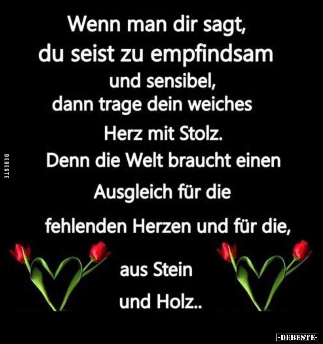 Wenn man dir sagt, du seist zu empfindsam... - Lustige Bilder | DEBESTE.de