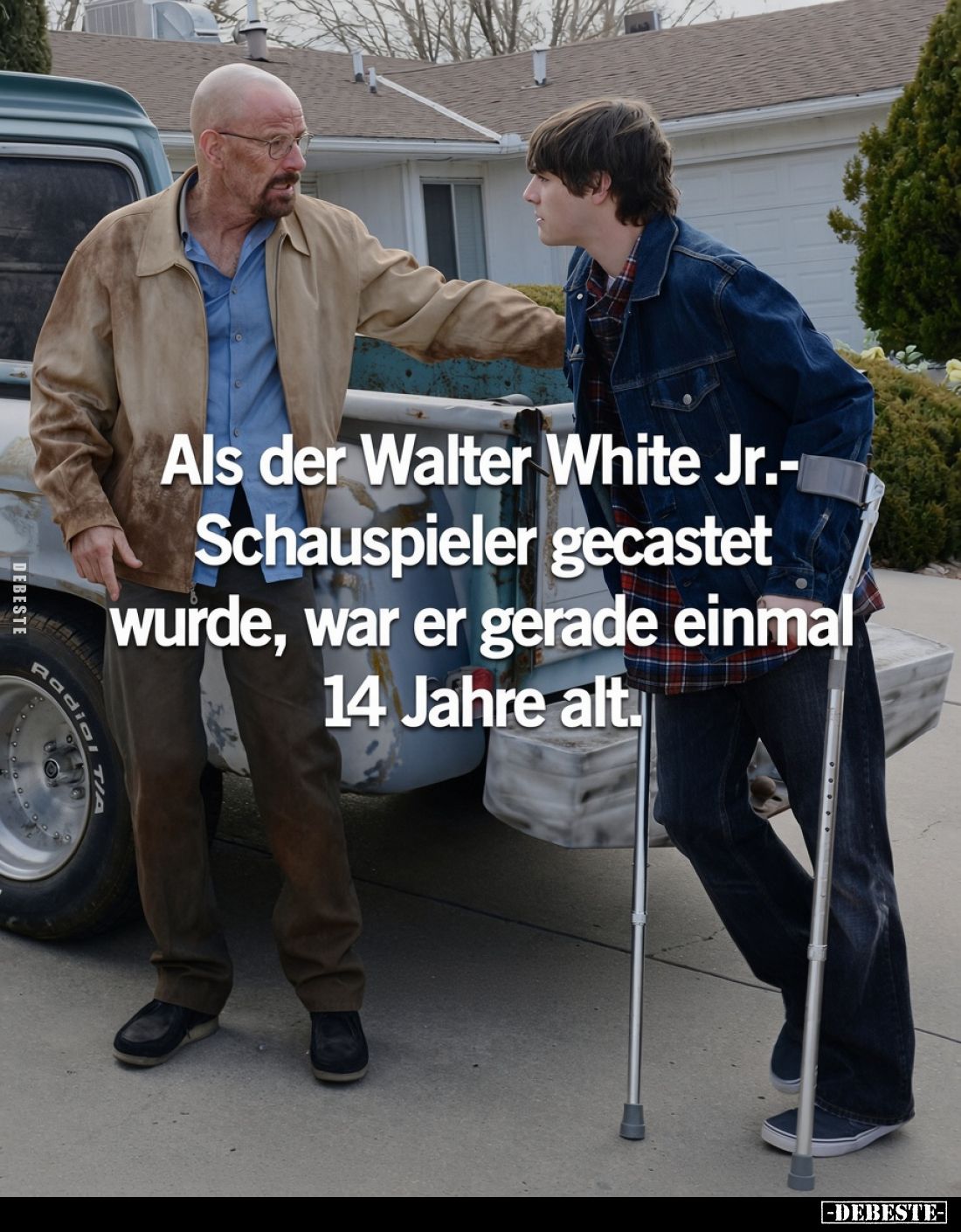 Als der Walter White Jr.-Schauspieler gecastet wurde, war er gerade einmal 14 Jahre alt.