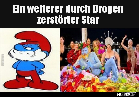 Ein weiterer durch Drogen zerstörter Star.. - Lustige Bilder | DEBESTE.de