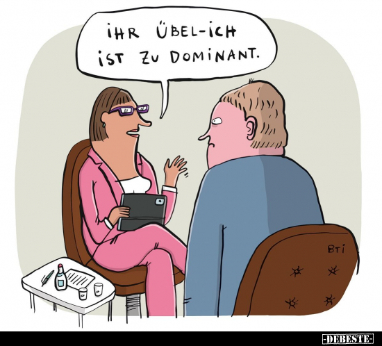 Ihr Übel-ich ist zu dominant... - Lustige Bilder | DEBESTE.de