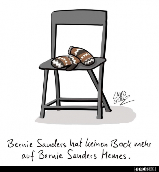 Bernie Sauders hat keinen Bock mehr auf Bernie Saunders.. - Lustige Bilder | DEBESTE.de