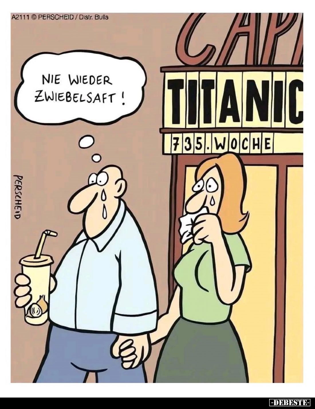 Nie wieder Zwiebelsaft!