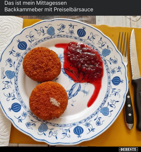 Das ist mein Mittagessen Backkammeber.. - Lustige Bilder | DEBESTE.de