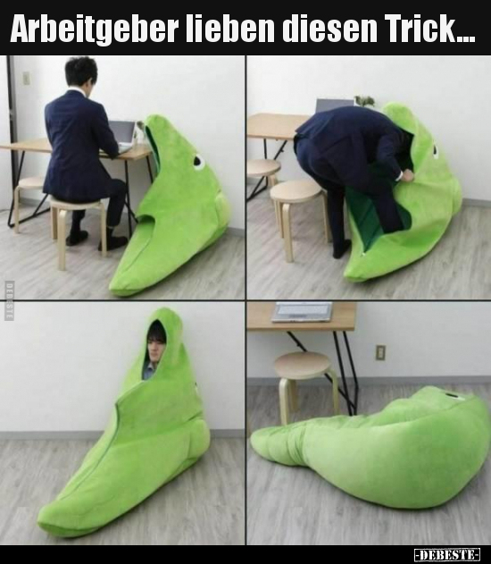 Arbeitgeber lieben diesen Trick...