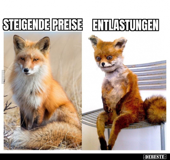 Steigende Preise - Entlastungen